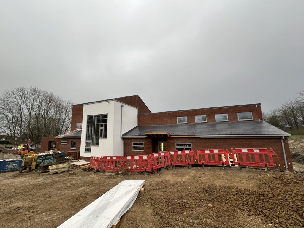 Community Hub front of building